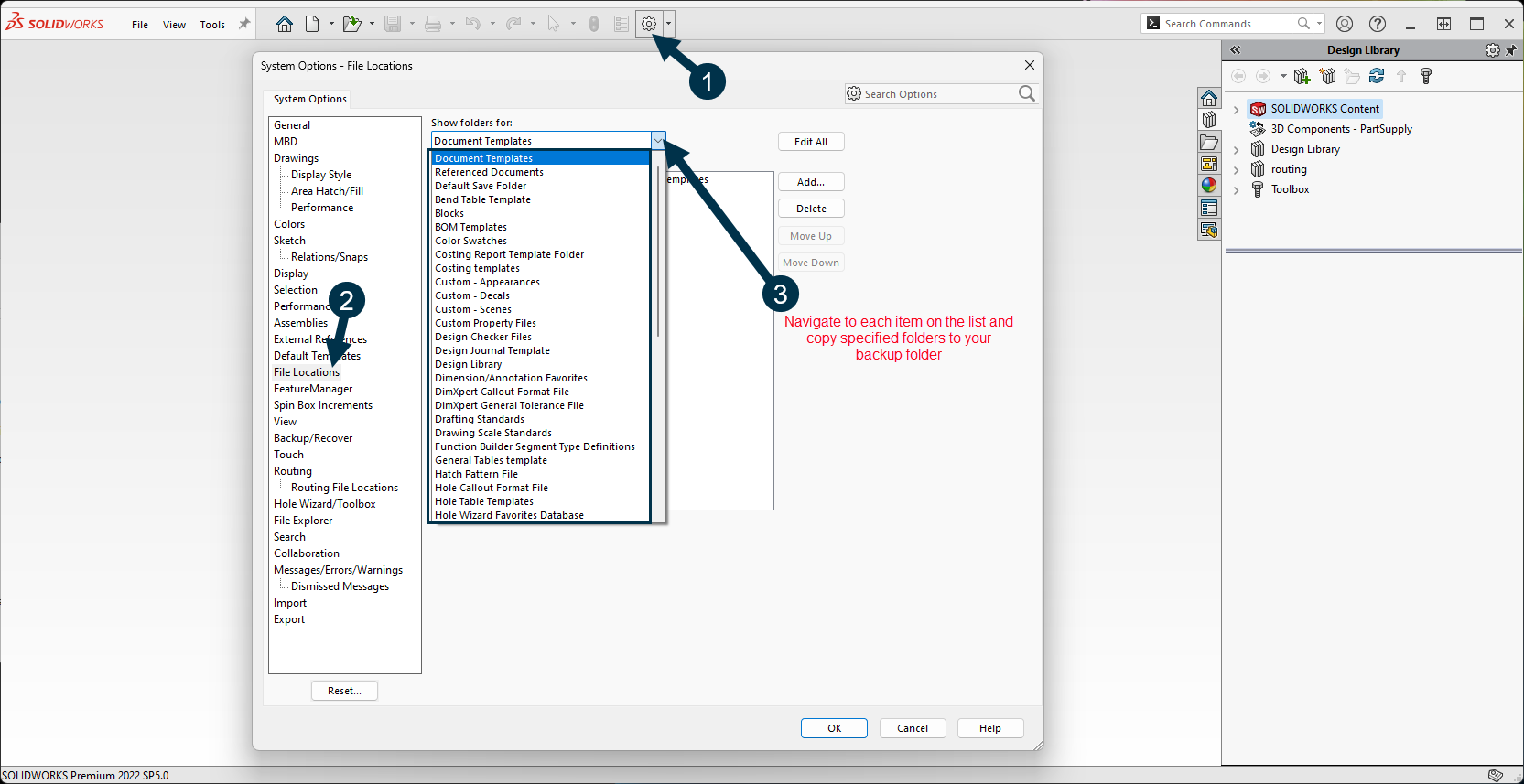 How To Transfer Template Files And Settings From SOLIDWORKS Desktop To ...