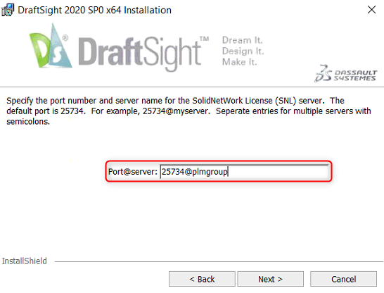 draftsight professional network license