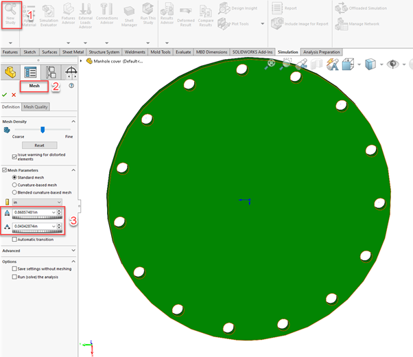 Mesh Quality-Diagnostics Tool - 2021 - What's New in SOLIDWORKS