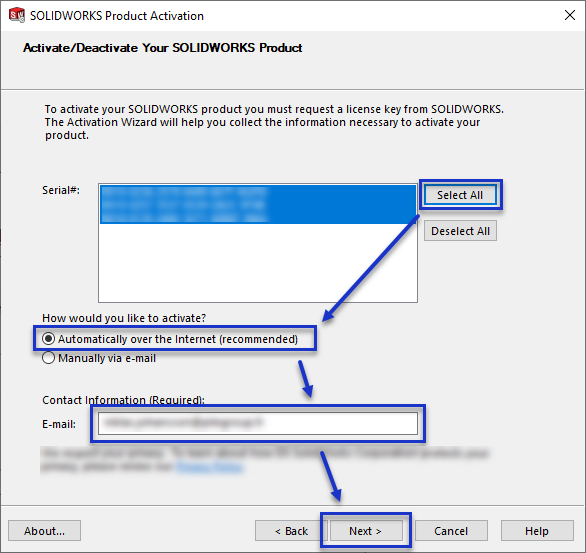 How to change SOLIDWORKS serial number PLM Group Support Center